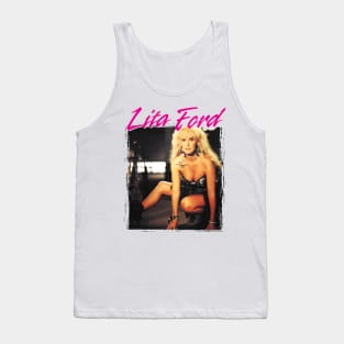 Rock woman_musician_4 Tank Top